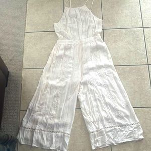 American Eagle Beige Jumpsuit